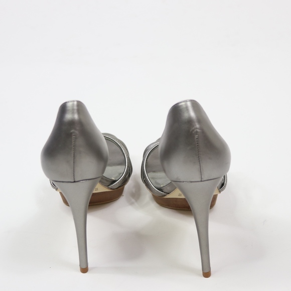 BCBGMAXAZRIA Pewter Metallic Ma-haisha Platforms - Picture 6 of 6